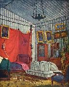 Eugene Delacroix Schlafgemach des Grafen de Mornay Spain oil painting artist